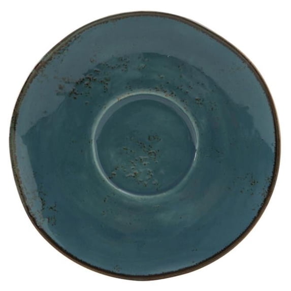 Tuxton GGE-084 Geode Azure Saucer, Blue