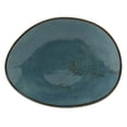 thumbnail image 1 of Tuxton GGE-650 Geode Azure Ellipse Plate, Blue, 1 of 1