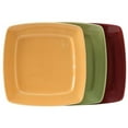 thumbnail image 1 of Tuxton  Assorted Square Plate - Butterscoth, Pistachio & Cranberry, Assorted, 1 of 1
