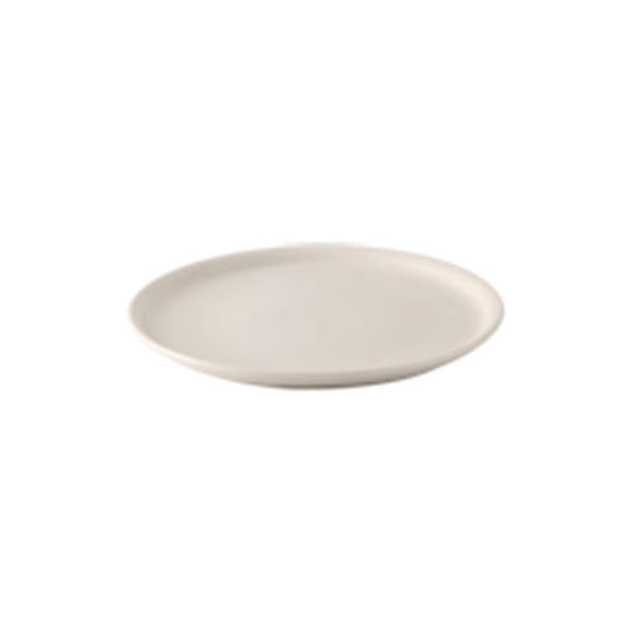 Tuxton BWA-1311 Vitrified China Pizza Plate, White - 13.125 in.