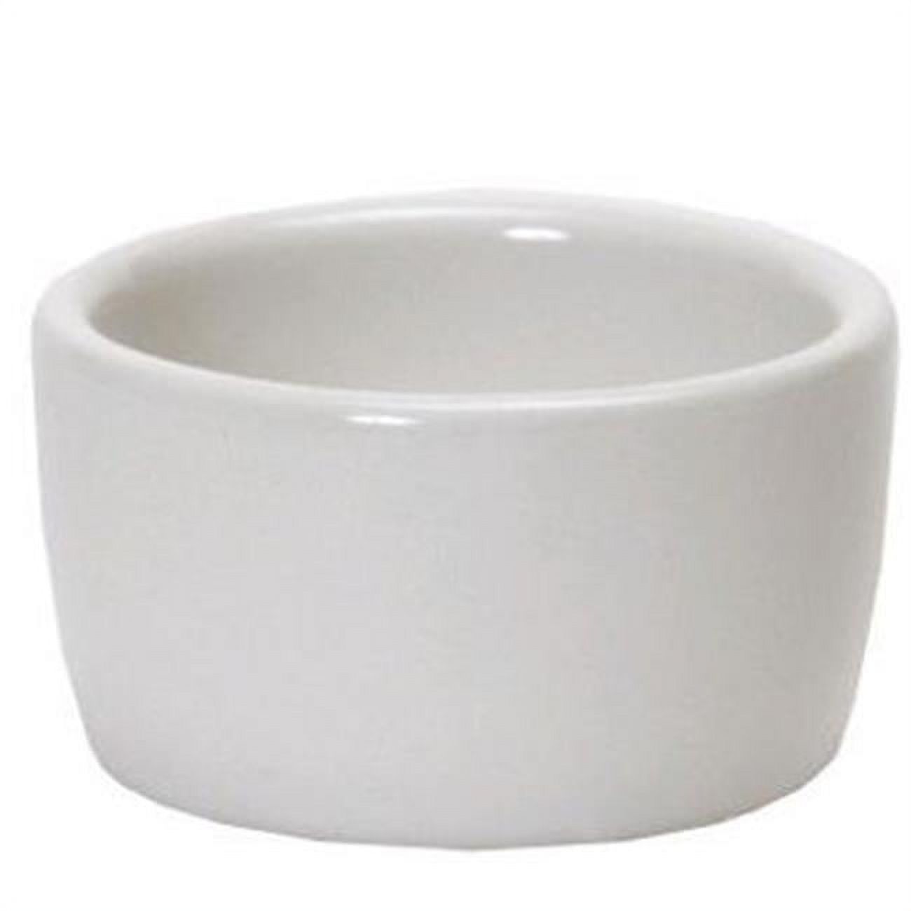 Tuxton BWX-0203 2 Oz. DuraTux Pipkin Ramekin - 48 / CS