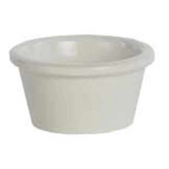 Tuxton BWX-020B 2 Oz Ramekin White - 12/Box