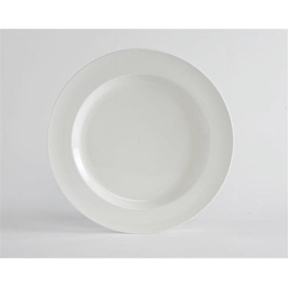 Tuxton Modena Pearl White 9-Inch Plate, Pack of 24