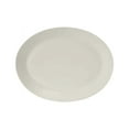 thumbnail image 1 of Tuxton China AMU-022 AlumaTux Modena 12 in. x 9.5 in. Oval Platter - Pearl White - 1 Dozen, 1 of 1