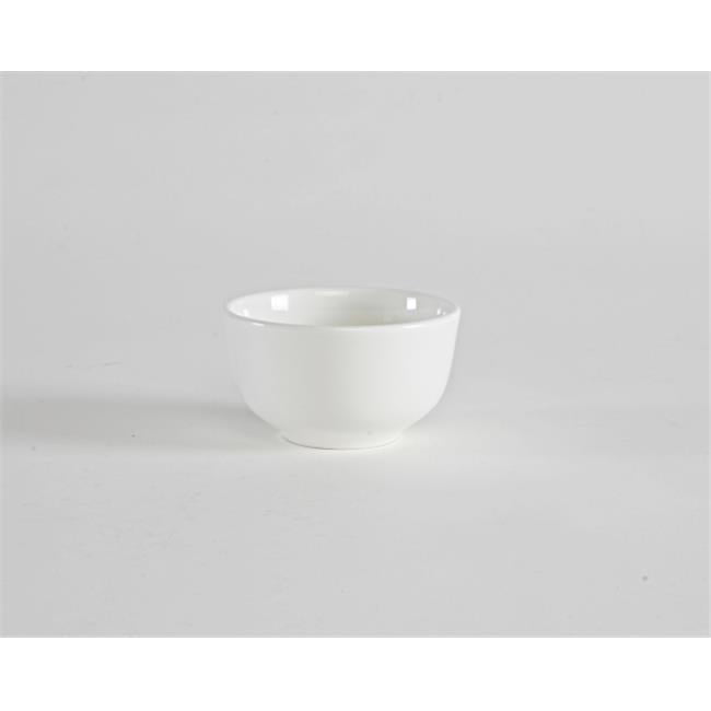 Tuxton China AMU-040 AlumaTux Modena 3.88 in. Bouillion Cup - Pearl White - 3 Dozen