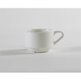 thumbnail image 1 of Tuxton China AMU-081 AlumaTux Modena 2.5 in. Stackable AD Cup - Pearl White - 3 Dozen, 1 of 1