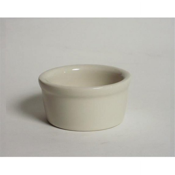 Tuxton China BEX-050 3.5 in. Ramekin 5 oz. - Eggshell - 4 Dozen