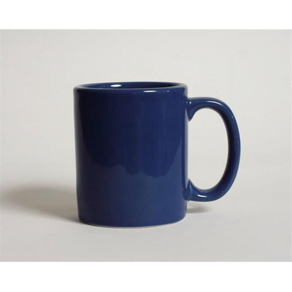 Tuxton China BMM-1202 C-Handle Mug 12 oz. - Marine - 2 Dozen