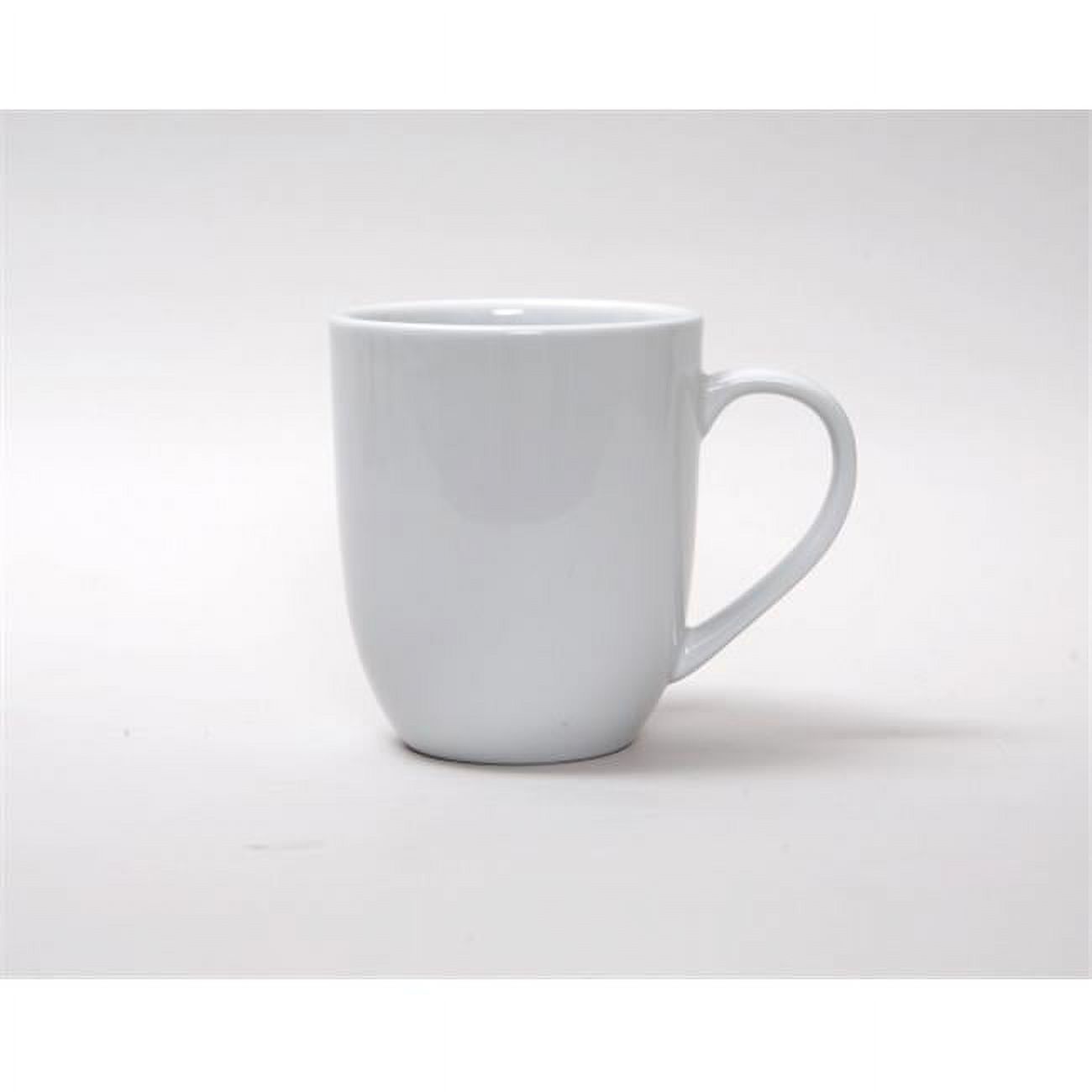 Tuxton China BPM-160A 3.75 in. Milano Mug 16 oz. - Porcelain White  - 2 Dozen - image 1 of 1