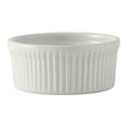 thumbnail image 1 of Tuxton China BPX-1002 Soufflé, 10 oz., 4-1/2" Diameter x 2"H, Round, Microwave and Dishwasher Safe, Oven Proof, Fully Vitrified, DuraTux, Porcelain White, Pack of 12, 1 of 1