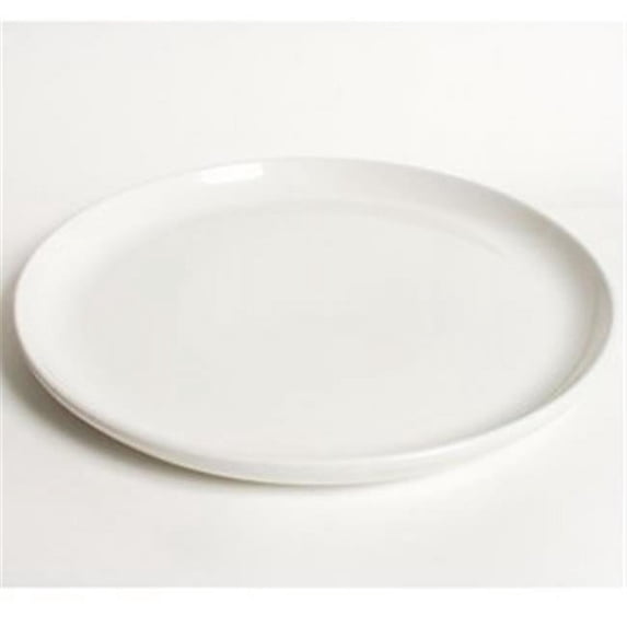 Tuxton China BWA-1315 13.13 in. Pizza-Serving Plate - White - 6 pcs