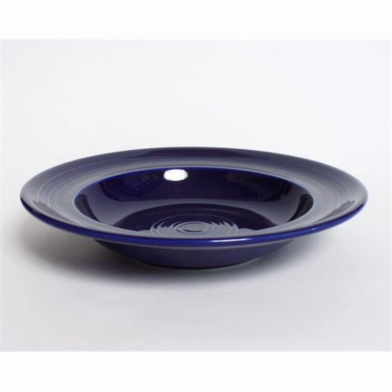 Tuxton China CCD-090 Concentrix 9 in. Rim Soup - Cobalt - 2 Dozen
