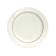 thumbnail image 1 of Tuxton China YBA-090 Monterey 9 in. Embossed Pattern China Plate - American White with Berry Band - 2 Dozen, 1 of 1