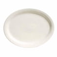 thumbnail image 1 of Tuxton China TNR-012 Nevada 9.5 in. Narrow Rim Platter - White Porcelain - 2 Dozen, 1 of 1