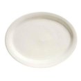 thumbnail image 1 of Tuxton China TNR-040 Nevada 7.13 in. x 5.75 in. Oval Platter - White  - 3 Dozen, 1 of 1