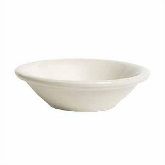 Tuxton China TRE-032 Reno 4 .25 in. Fruit Dish - White Porcelain - 3 Dozen
