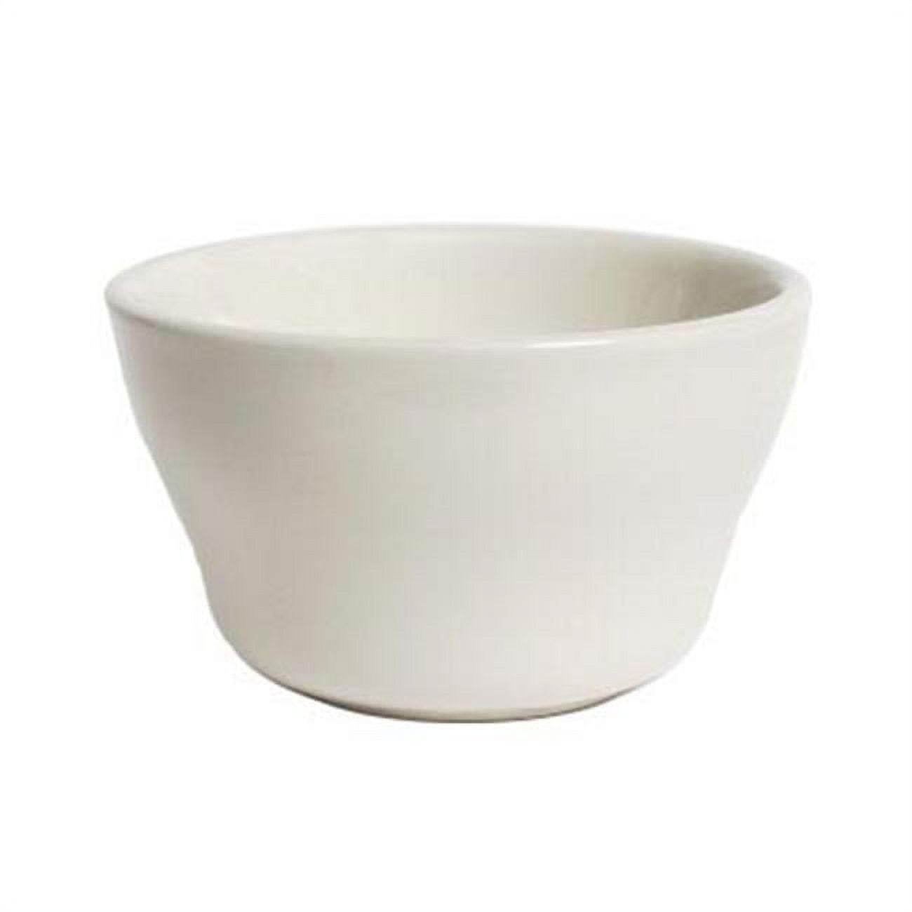 Tuxton China TRE-046 Nevada 7 oz. Narrowed Rim Bouillon - American White - 3 Dozen