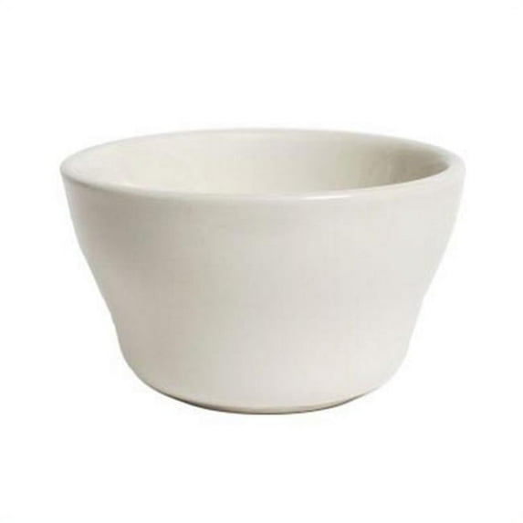 Tuxton China TRE-046 Nevada 7 oz. Narrowed Rim Bouillon - American White - 3 Dozen