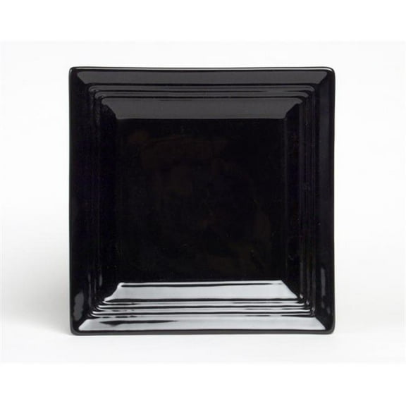 Tuxton China CBH-0845 Squares 8.5 in. x 8.5 in. x .88 in. Square Plate - Square Plate - 1 Dozen
