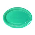 thumbnail image 1 of Tuxton China CTH-1142 11.25 in. x 8.75 in. Concentrix Oval Platter - Cilantro - 1 Dozen, 1 of 1