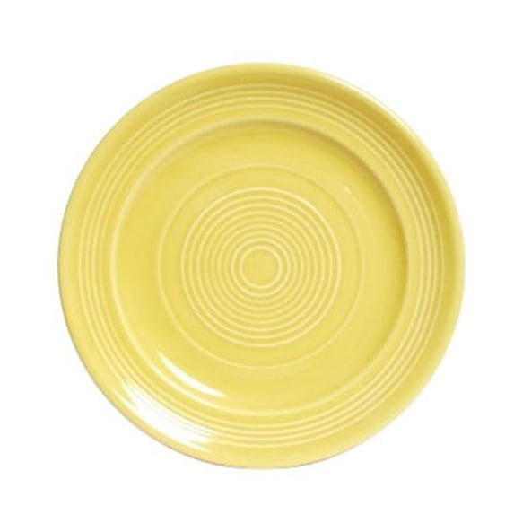 Tuxton Concentrix Saffron Yellow 6-1/4-Inch Plate, Pack of 24