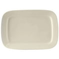 thumbnail image 1 of Tuxton China BEH-170A Plate, 17" x 11-3/4" x 1-1/2" H, rectangular, medium rim, microwave & dishwasher safe, oven proof, fully vitrified, lead-free, ceramic, DuraTux, Case of 4, 1 of 1