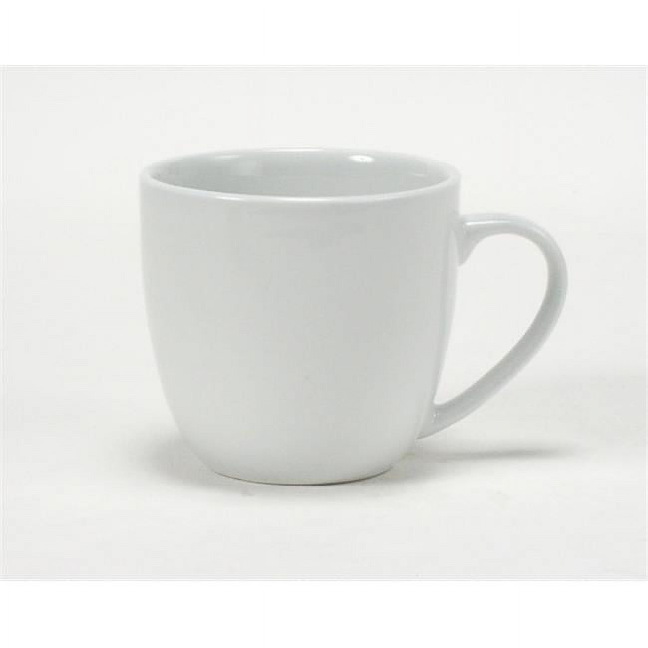 Tuxton Duratux Porcelain White 12-Ounce Milano Mug, Pack of 24 - image 1 of 1