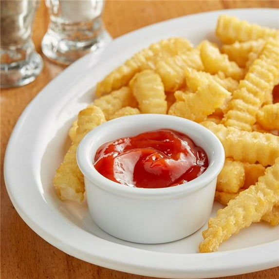 Tuxton BPX-025 2 oz Porcelain White Ramekin