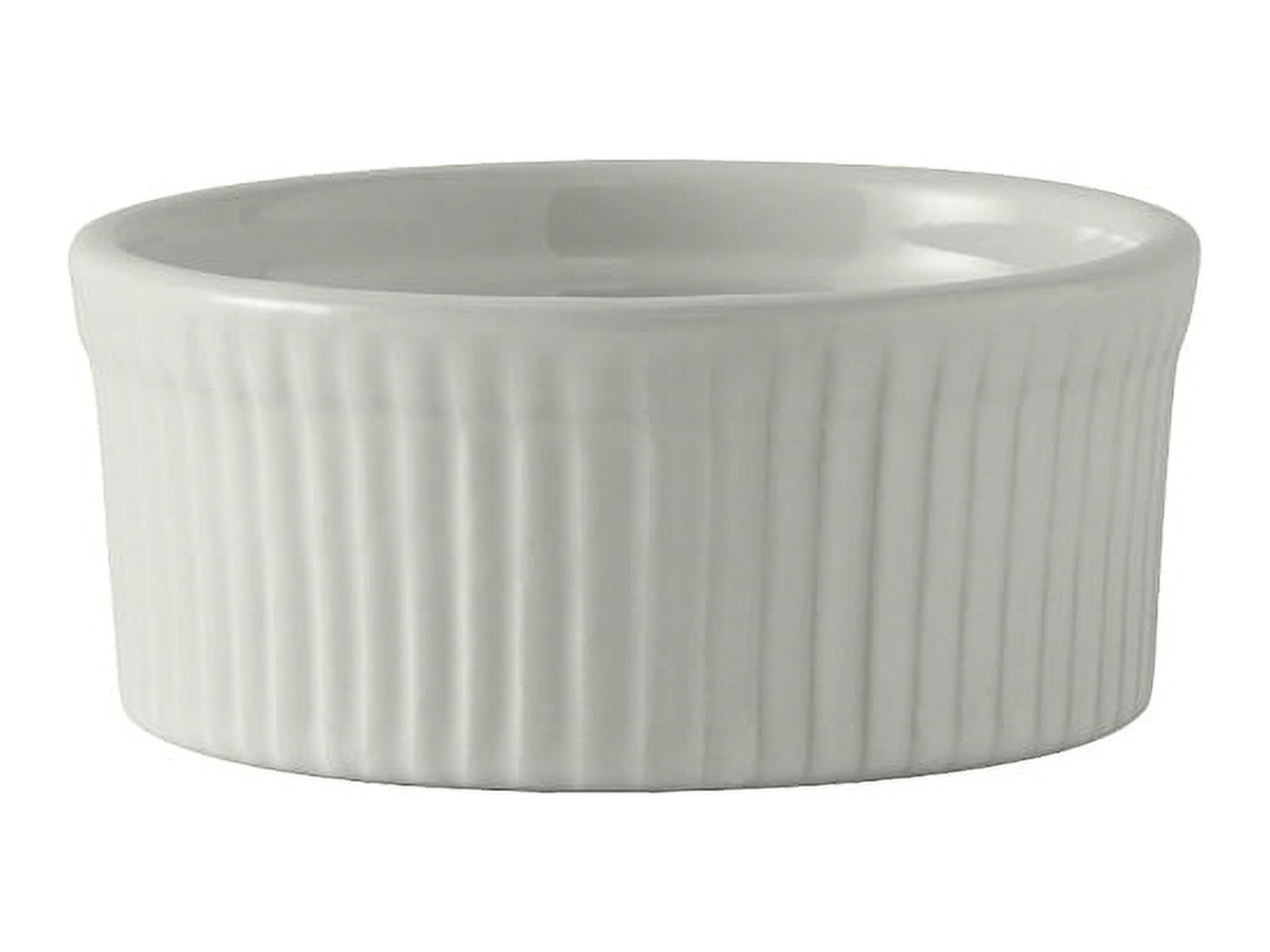 White Ceramic 10 oz Souffle Ramekin Set of 12