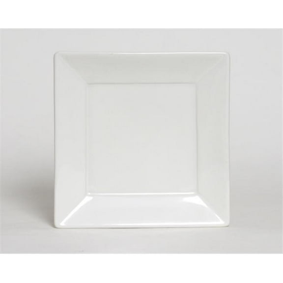 Tuxton China BWH-0845 8.5 in. x 8.5 in. Square Plate - White - 1 Dozen