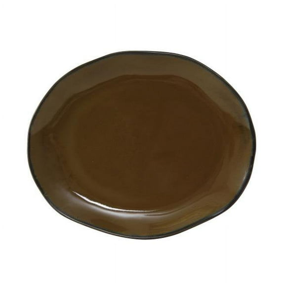 Tuxton GAS-023 Vitrified China Platter Sagebrush - 13.25 in. - 1 Dozen