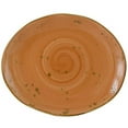 thumbnail image 1 of Tuxton GGC-023 Geode Coral Platter, Orange, 1 of 1