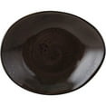 thumbnail image 1 of Tuxton GGM-652 Geode Mushroom Ellipse Plate, Brown, 1 of 1