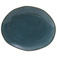 thumbnail image 1 of Tuxton GGE-023 Geode Azure Platter, Blue, 1 of 1