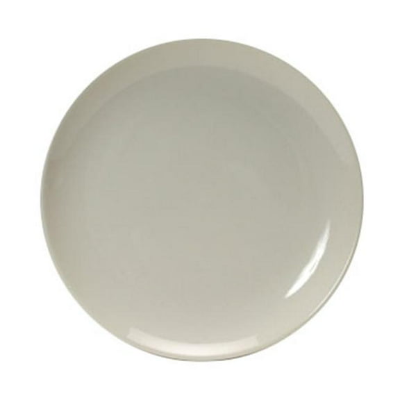 Tuxton China BEA-0904 9 in. Healthcare Plate - Eggshell - 1 Dozen
