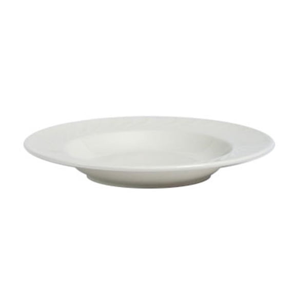 Tuxton China MED-111 Meridian American 11.13 in. Pasta Bowl - White - 1 Dozen