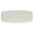 thumbnail image 1 of Tuxton AMU-552 Rect Plate with Tapered,14x5. 87, Pearl White, 1 of 3