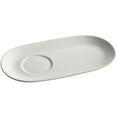 thumbnail image 1 of Tuxton AMU-561 Pearl White Rectangular Platter with Well, 1 of 1
