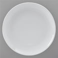 thumbnail image 1 of Tuxton  Porcelain White Embossed Healthcare Coupe Plate, 1 of 1