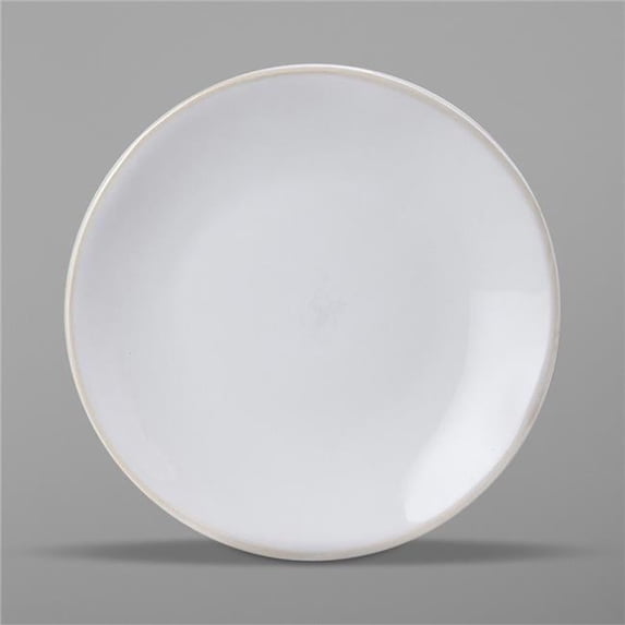 Tuxton GAA-003 Round Agave Plate, White