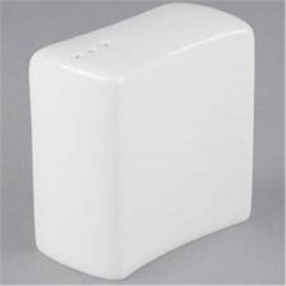 Tuxton GZP-730 2 x 0.5 in. Salt Shaker-Porcelain White