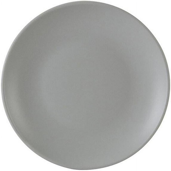 Tuxton VGA-080 Coupe Plate, Matte Gray