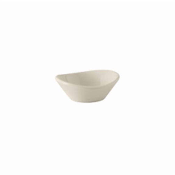 Tuxton BEX-0101 Vitrified China Jelly Dish, Eggshell - 1 oz
