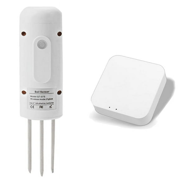 Tuya /Bee Wireless Soil Humidity Sensor Intelligent Temperature Moisture Tester Mobilephone APP Real Time Monitor