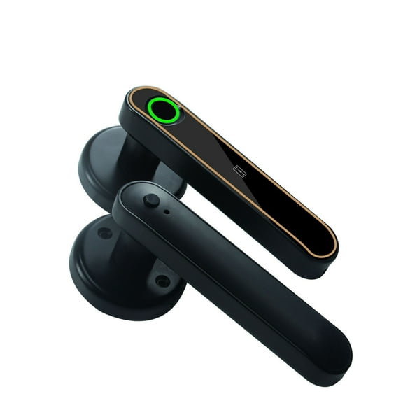 Tuya Biometric Fingerprint Smart Door Lock Password Electronic Digital Lock Keyless Entry Door Knobs Handle lock ,Easy to Use