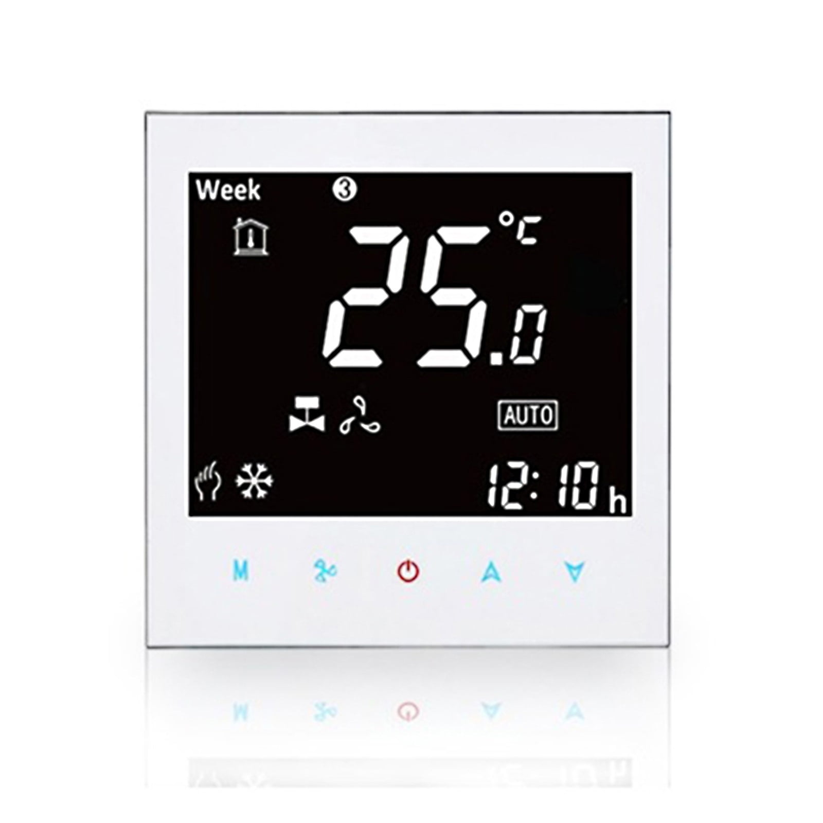 Tuya Central Air Conditioner Thermostat Temperature Controller Wireless