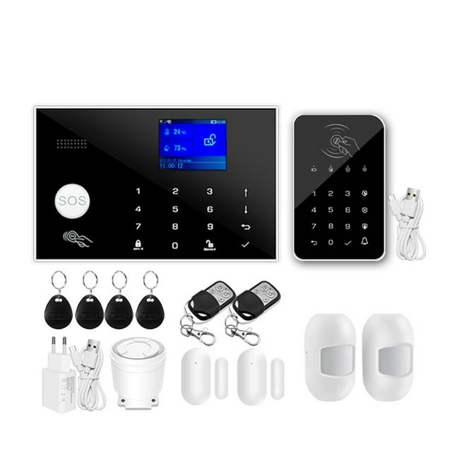 Tuya GSM Home Security Alarm System Support Network Temperature