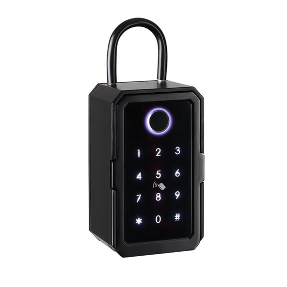 100PCS Tuya Key Safe Ttlock Finrprint Digital Cylinder Box App Remote Access Wall Mounted Security Lockbox ,Upgraded Security Combination Lock