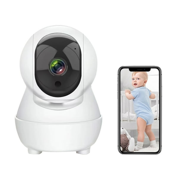 Tuya Security Camera 3MP Baby Monitor Dog Camera For Home Security W/ Smart Motion Tracking Phone App IR Night Vision 2-Way Audio