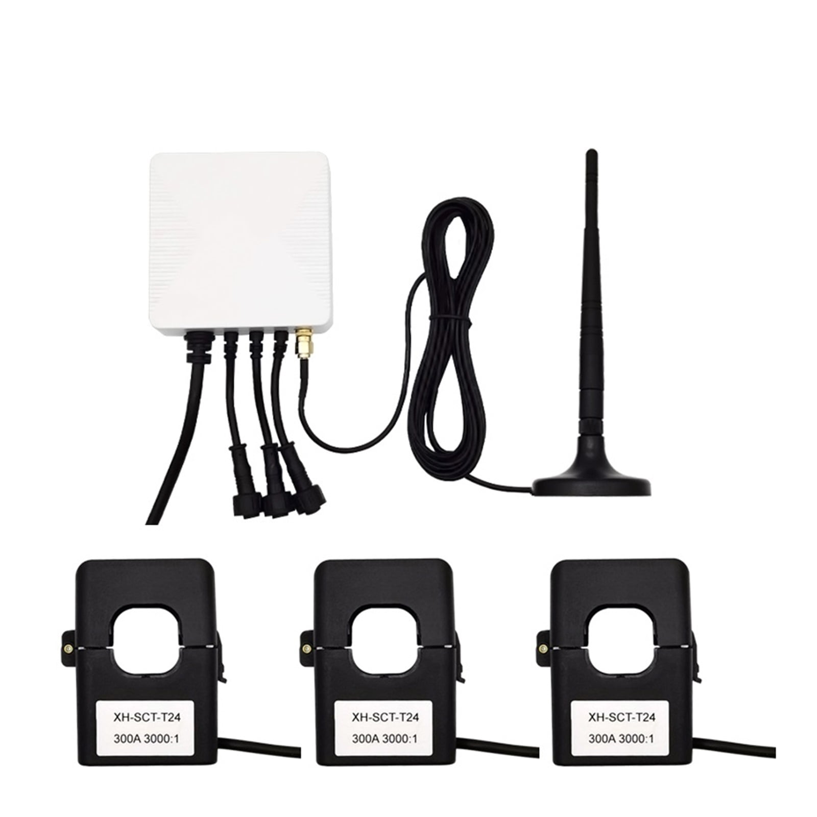 Tuya Single 3 Phase Electricity Energy Meter KWh Monitor 500A 300A 200A ...